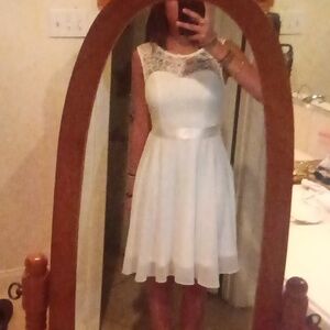 White berry love small dress